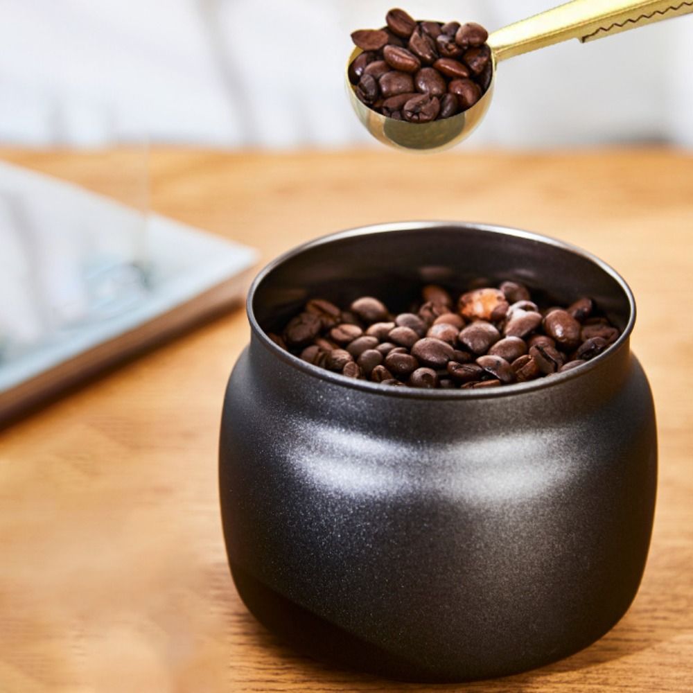 Dispenser Coffee And Tea - 304 Stainless Steel Coffee Beans Vacuum