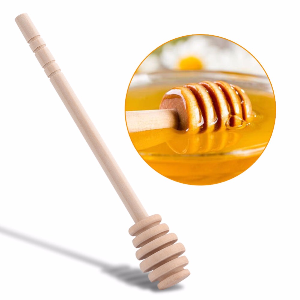 Dispenser Coffee And Tea - 50Pcs Wooden Spoon Set Honey Spoon