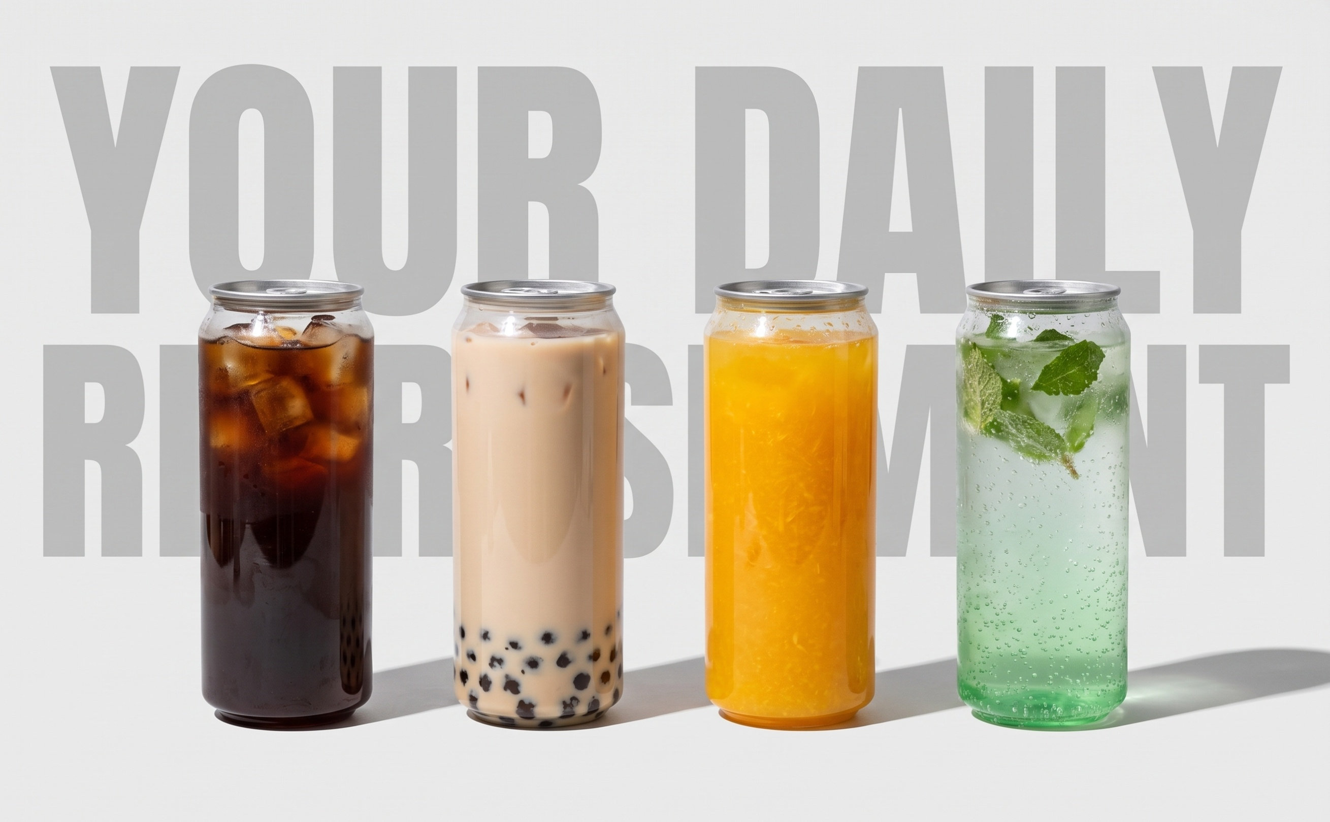 Coffee Tea Jars - 10Pcs Portable Sealed Beverage Canning Jars