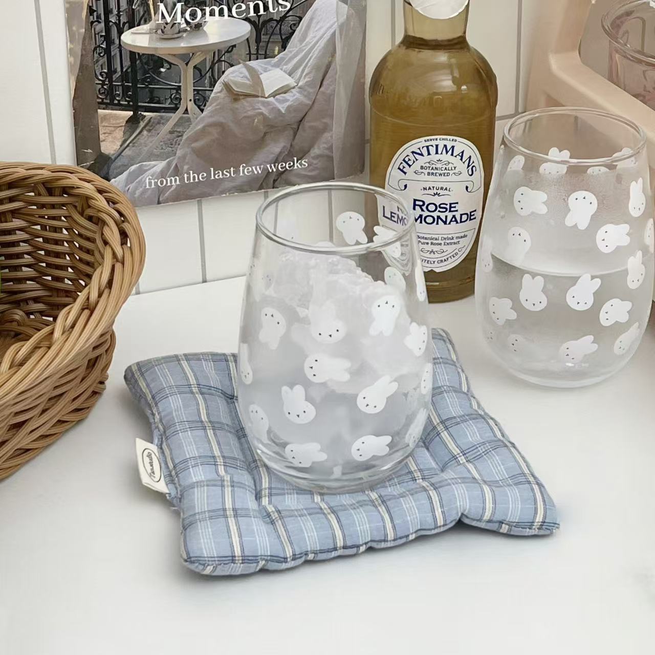 Cute Miffy Rabbit Printed Glas - огляд і ціна Coffee Tea