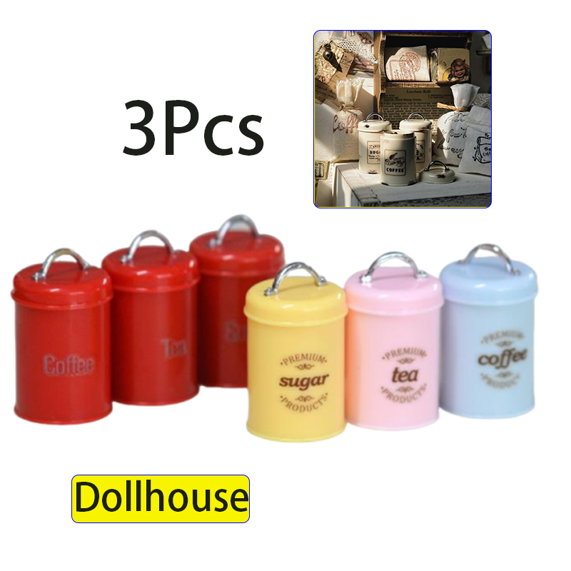 3Pcs Miniature Dollhouse Mini  - огляд і ціна Coffee Tea