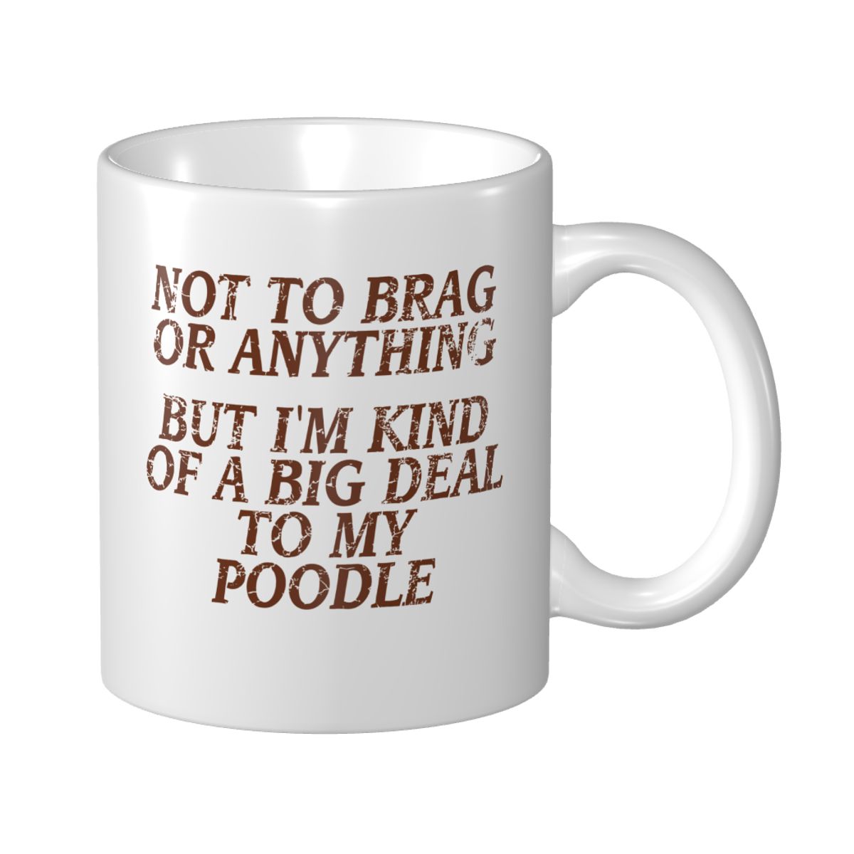 Mark Cup Mug Poodle Joke Dog M - огляд і ціна Coffee Tea Joke