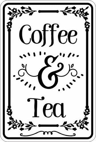 Coffee and Tea 8x12 funny joke - огляд і ціна Coffee Tea Joke