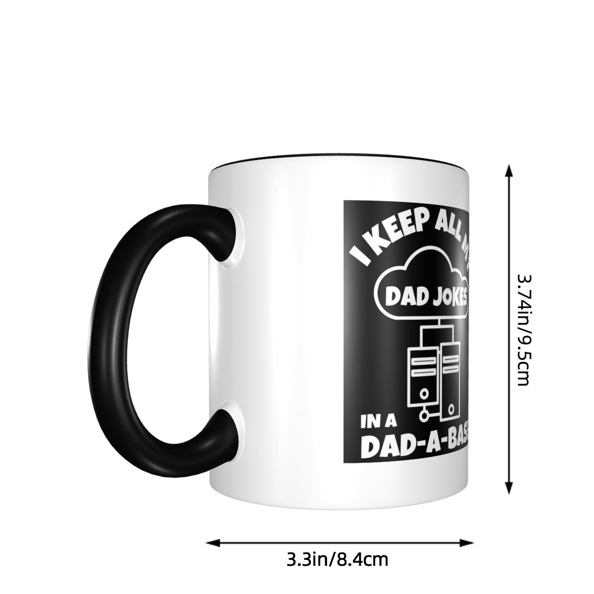 I Keep All My Dad Jokes In A D - огляд і ціна Coffee Tea Joke