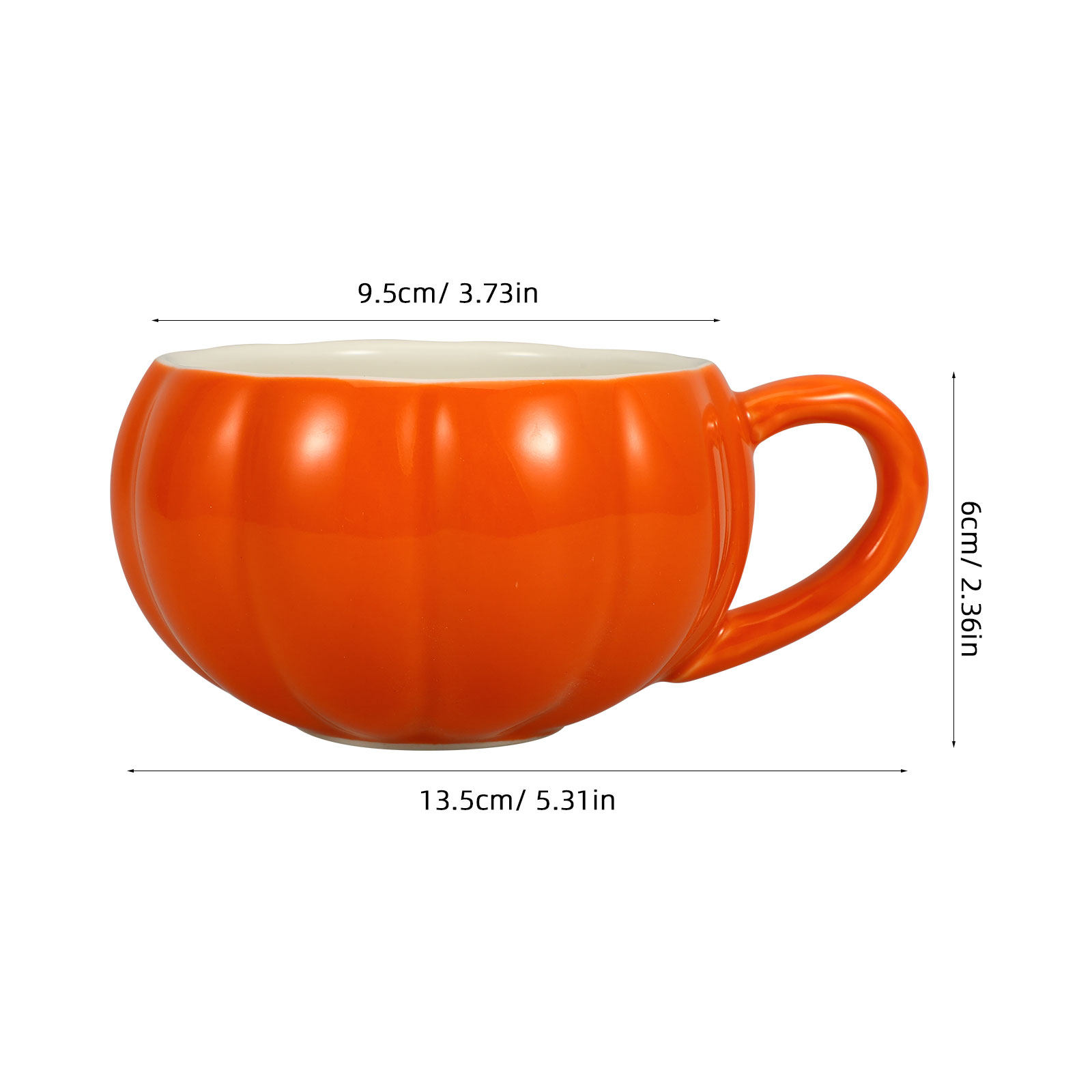 Novelty Pumpkin Mug Ceramic Ha - огляд і ціна Coffee Tea Break