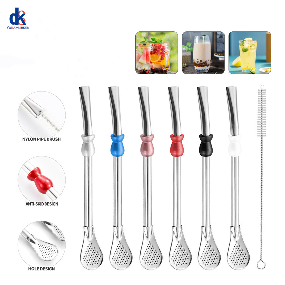 Hot Sale Reusable Straw Spoon  - огляд і ціна Dispenser Coffee And Tea