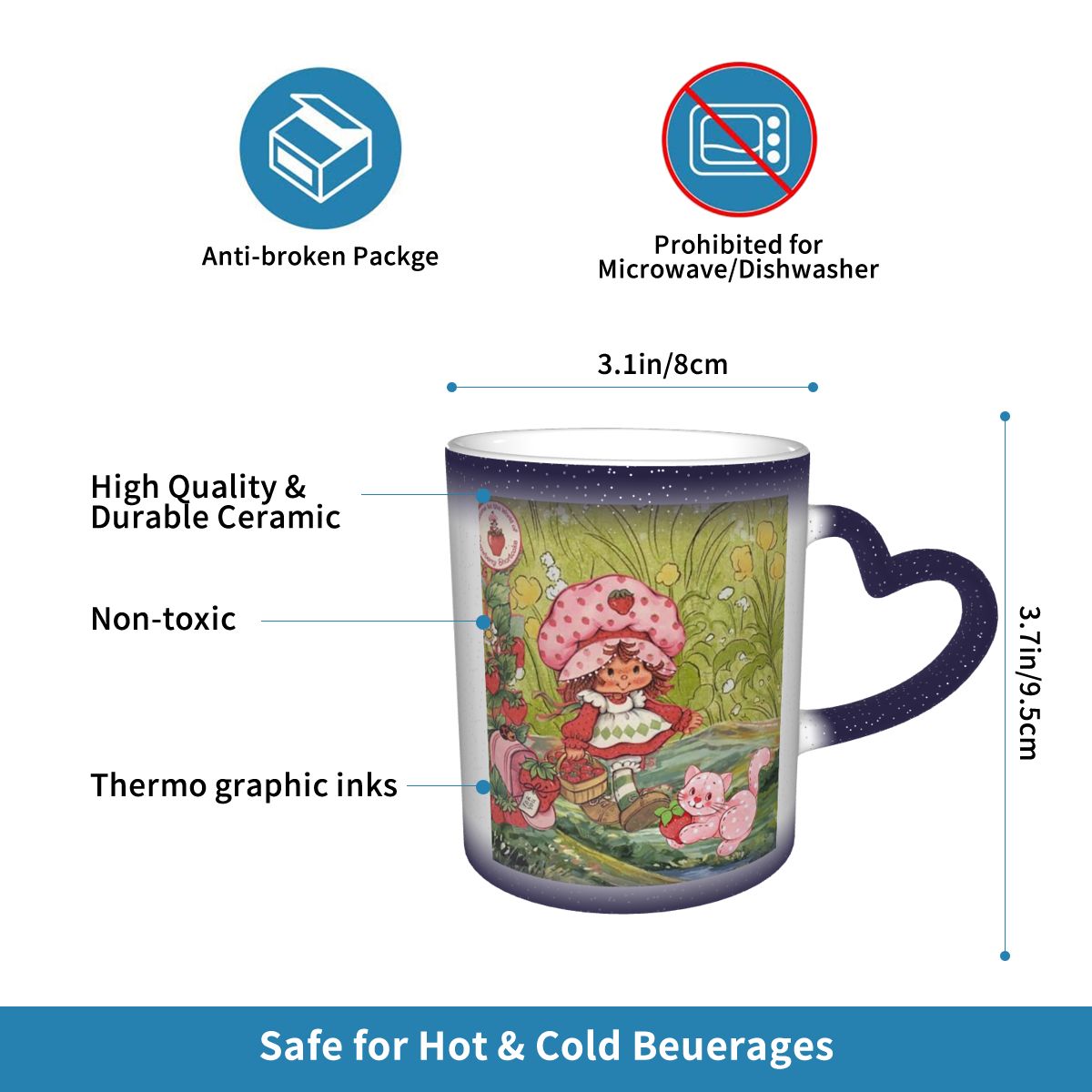 Like Strawberry ShortCake Mug  - огляд і ціна Coffee Tea Like