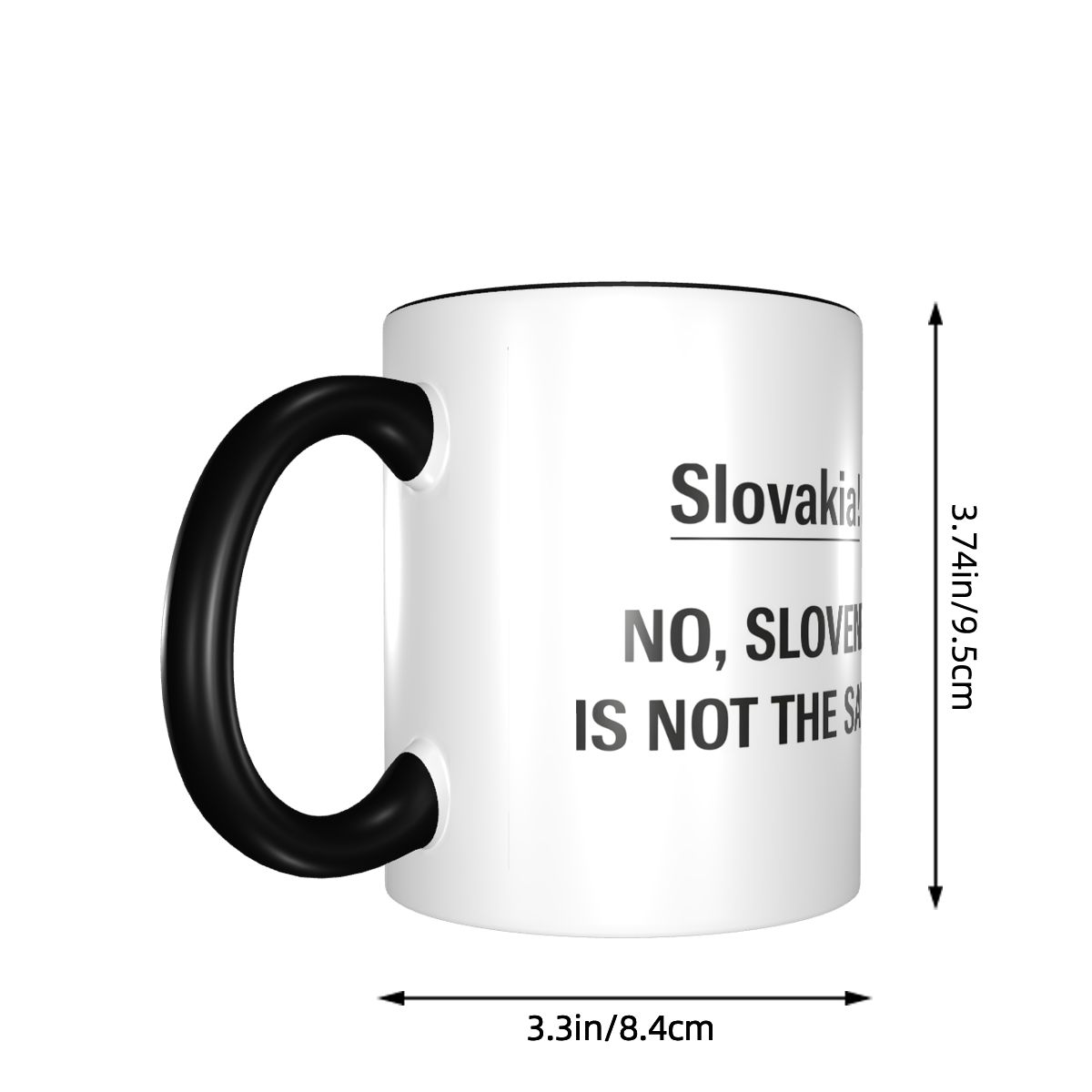 Funny Geography Joke Slovakia  - огляд і ціна Coffee Tea Joke