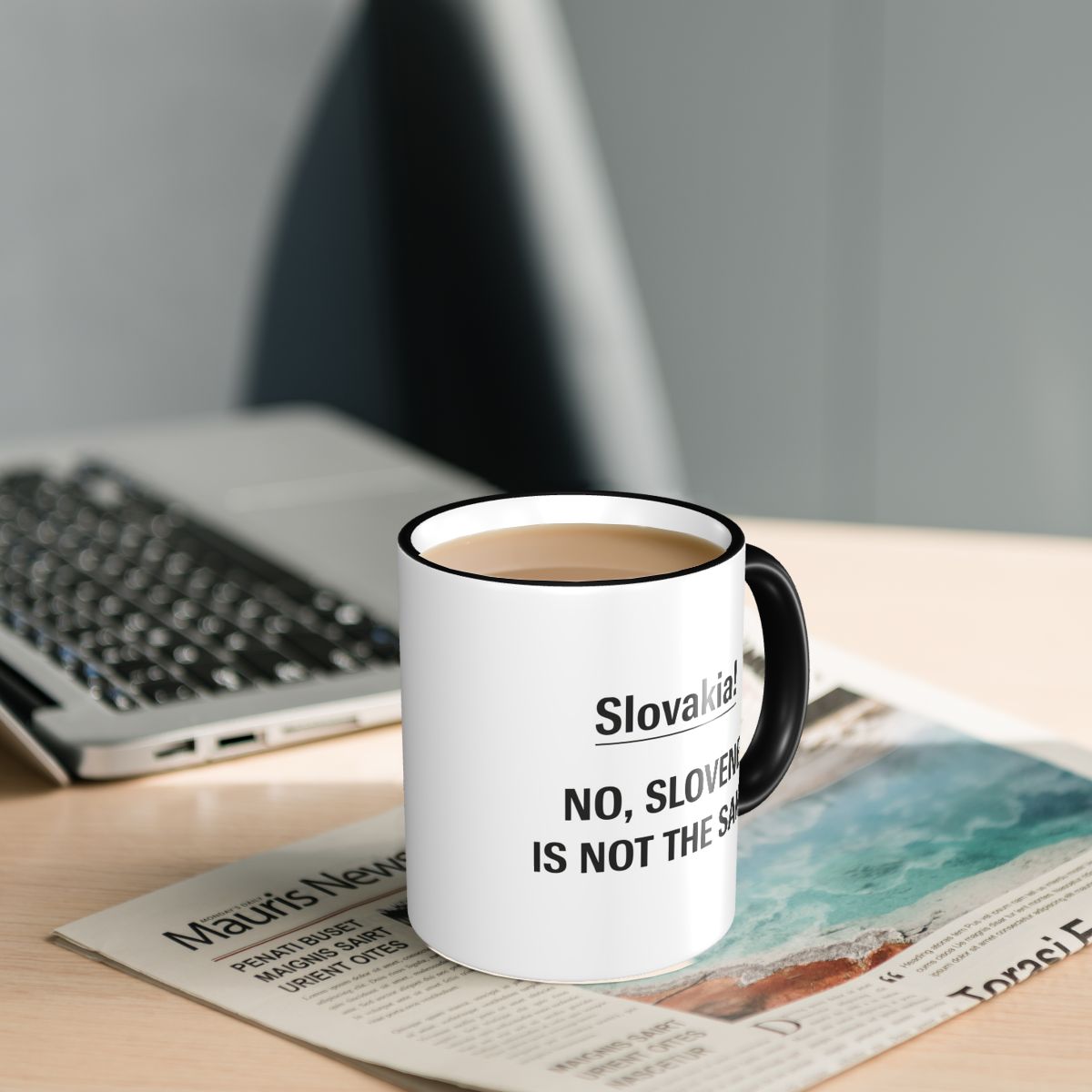 Funny Geography Joke Slovakia  - огляд і ціна Coffee Tea Joke