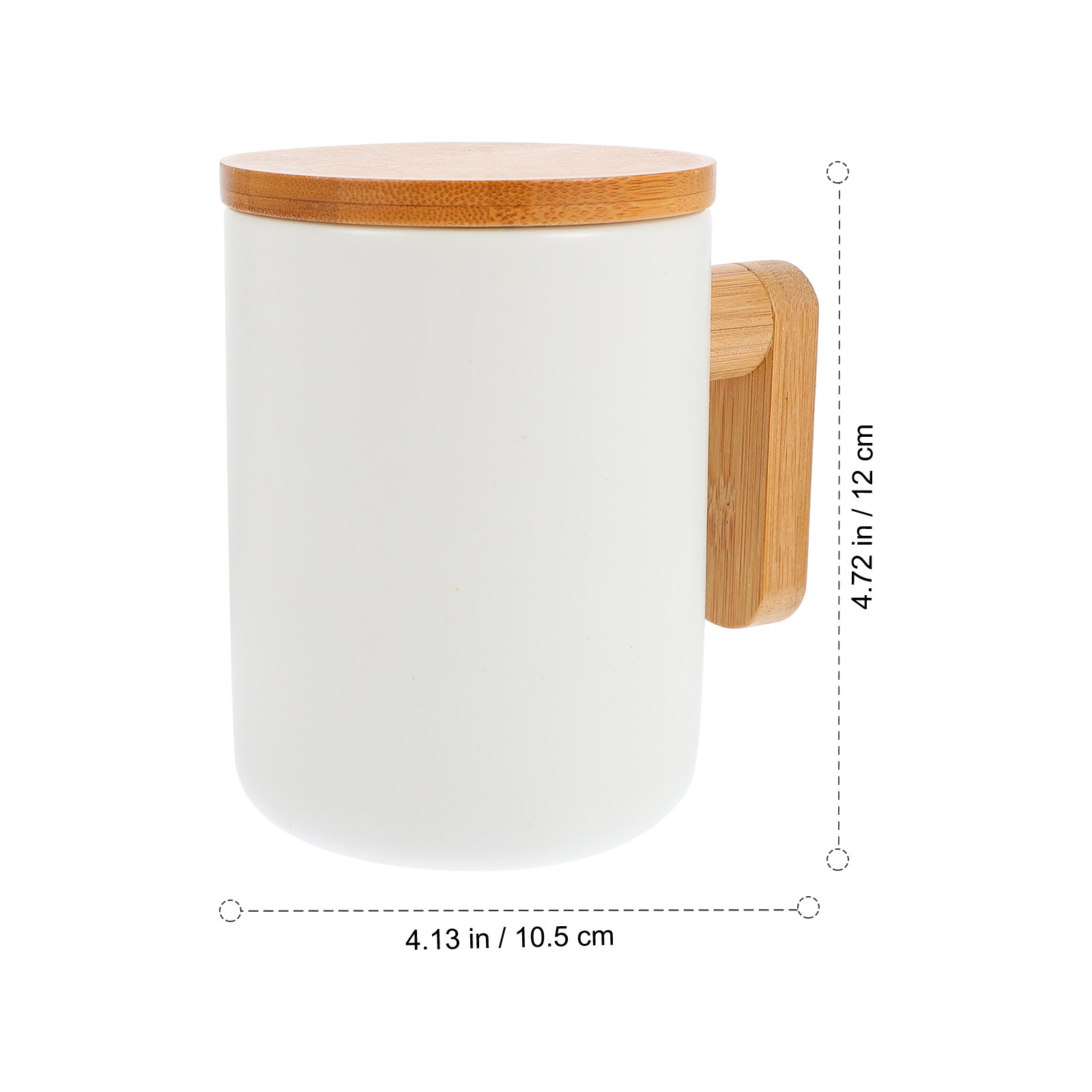 Ceramic Mug with Natural Woode - огляд і ціна Coffee Tea Garden