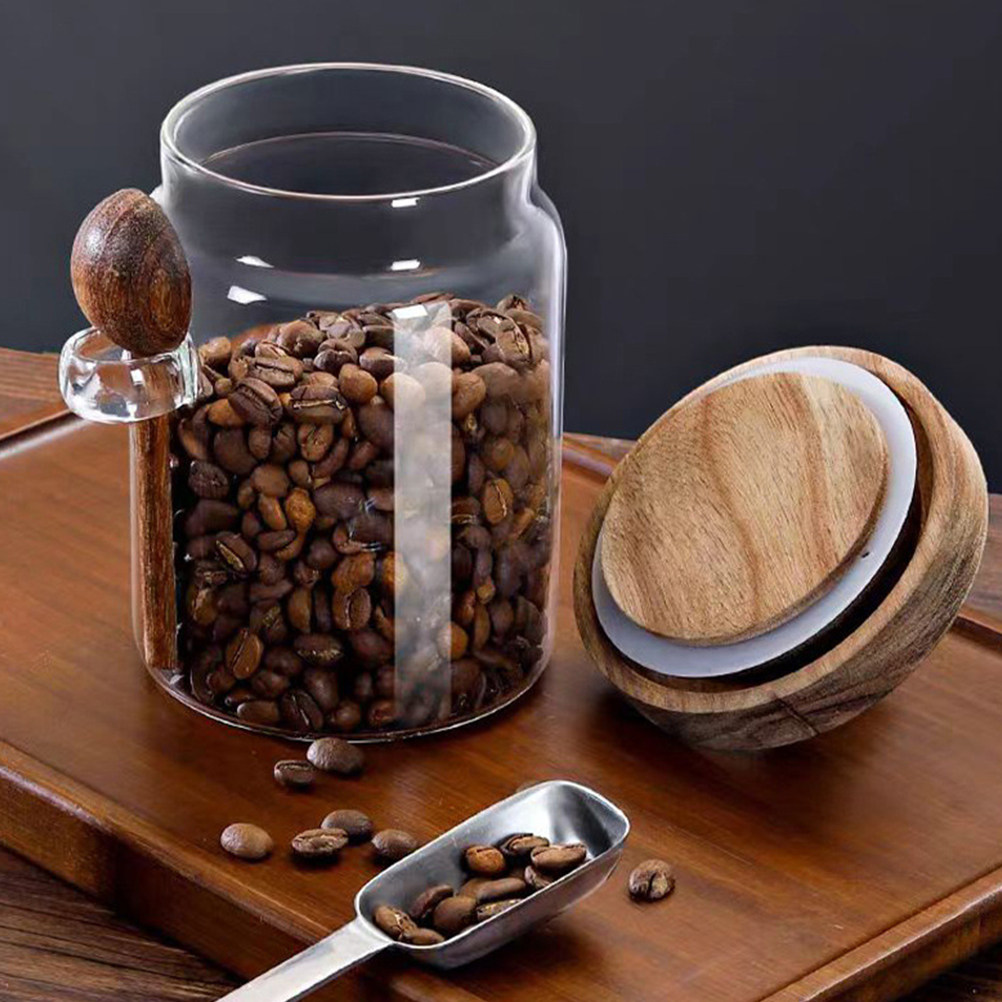 Transparent Glass Food Storage - огляд і ціна Coffee Tea Jars