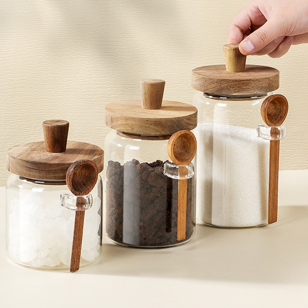 Transparent Glass Food Storage - огляд і ціна Coffee Tea Jars