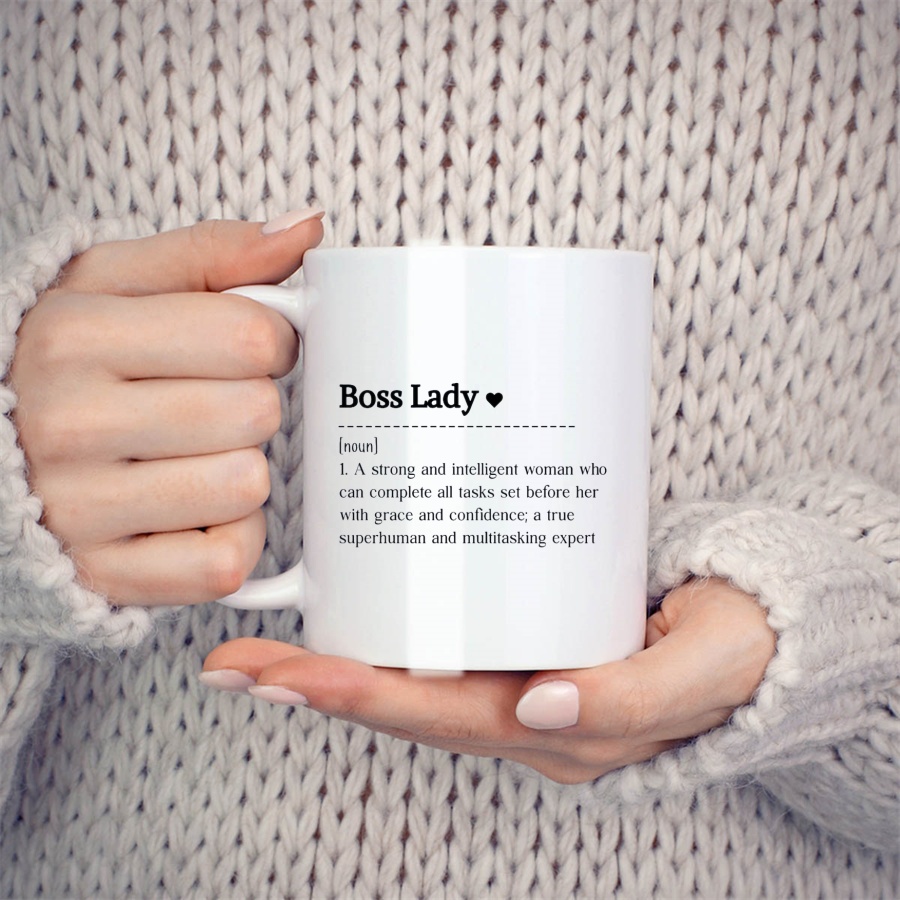 Boss Lady Mugs For Like A Boss - огляд і ціна Coffee Tea Like