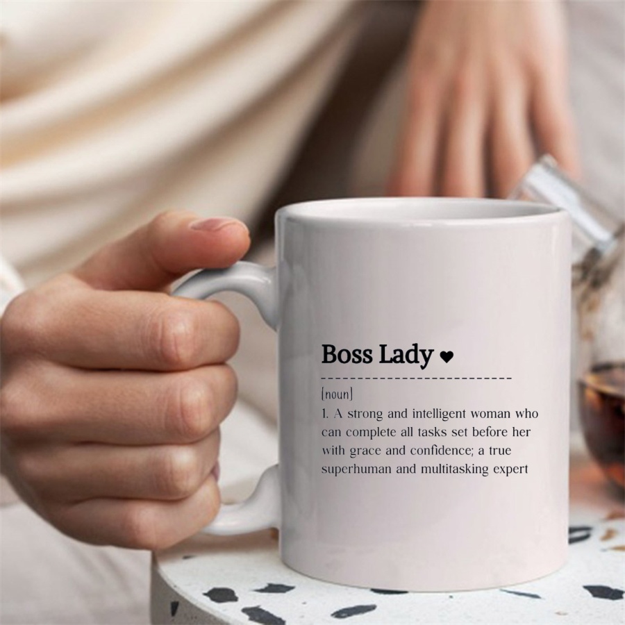 Boss Lady Mugs For Like A Boss - огляд і ціна Coffee Tea Like