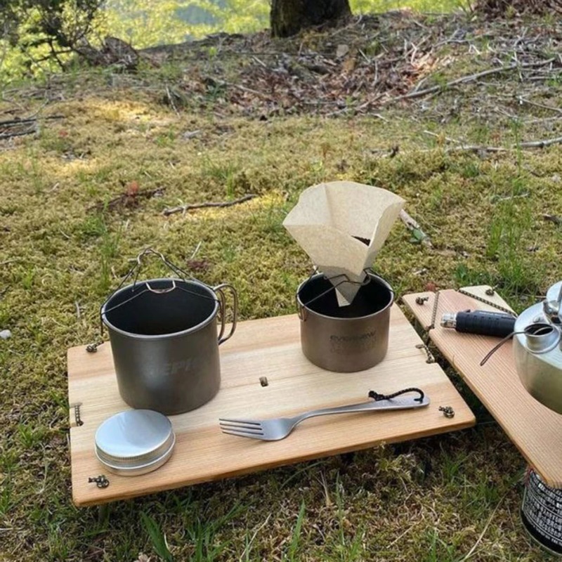 Lightweight Portable Folding W - огляд і ціна Tea Coffee Set Up
