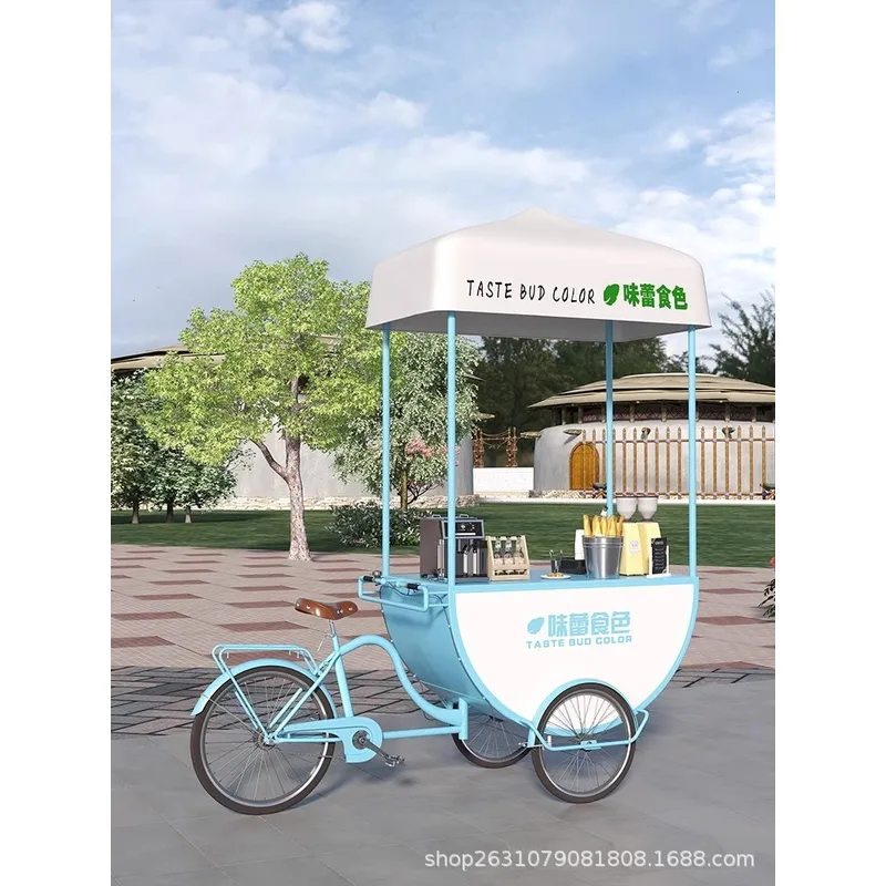 Outdoor Mobile Food Cart Snack - огляд і ціна Coffee Tea