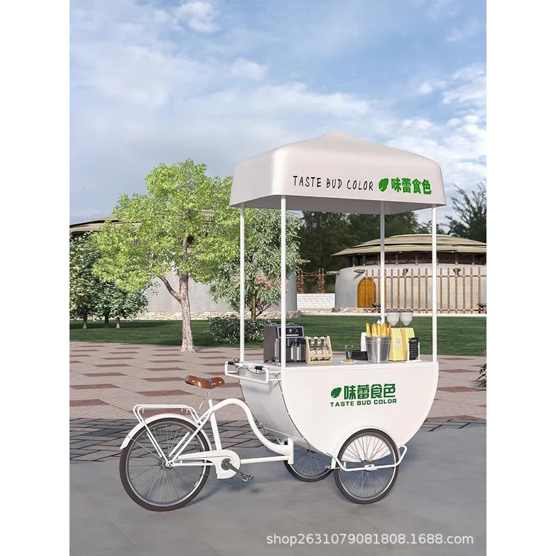 Outdoor Mobile Food Cart Snack - огляд і ціна Coffee Tea