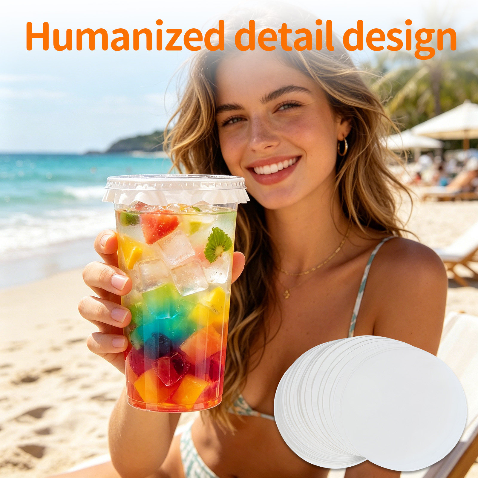 500pcs Anti-Leak Cup Sealing P - огляд і ціна Coffee Tea