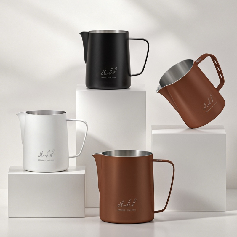 Timemore Co Branded Dharma Lat - огляд і ціна Barista Milk Jug