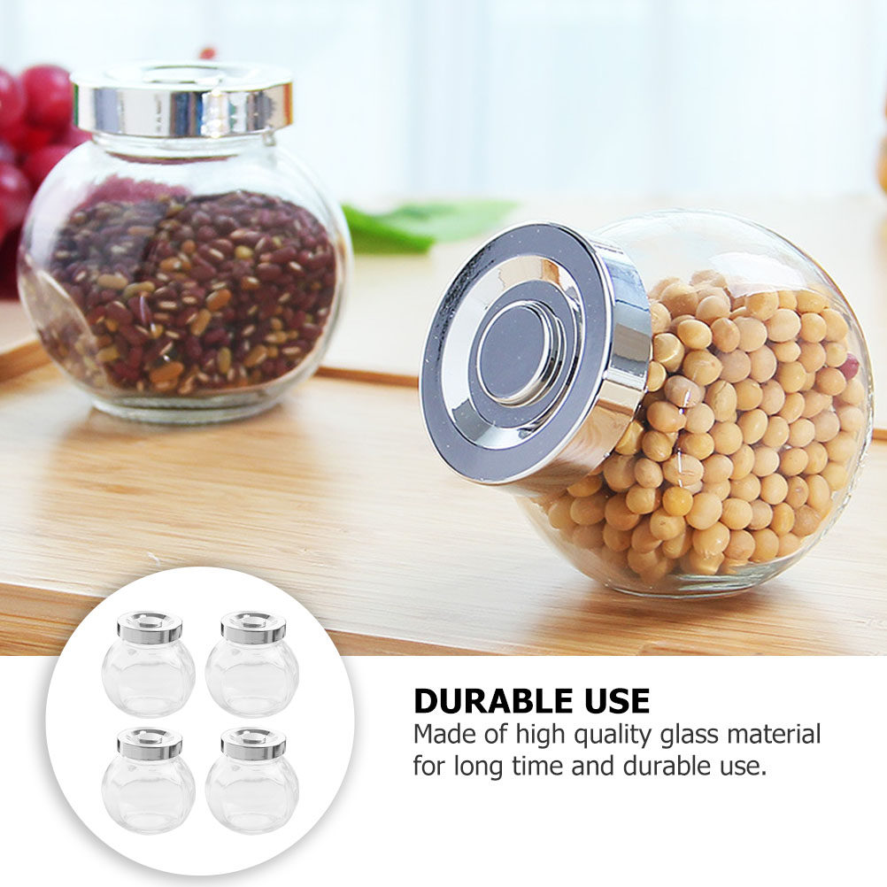 8Pcs Lightweight Portable Glas - огляд і ціна Coffee Tea Jars