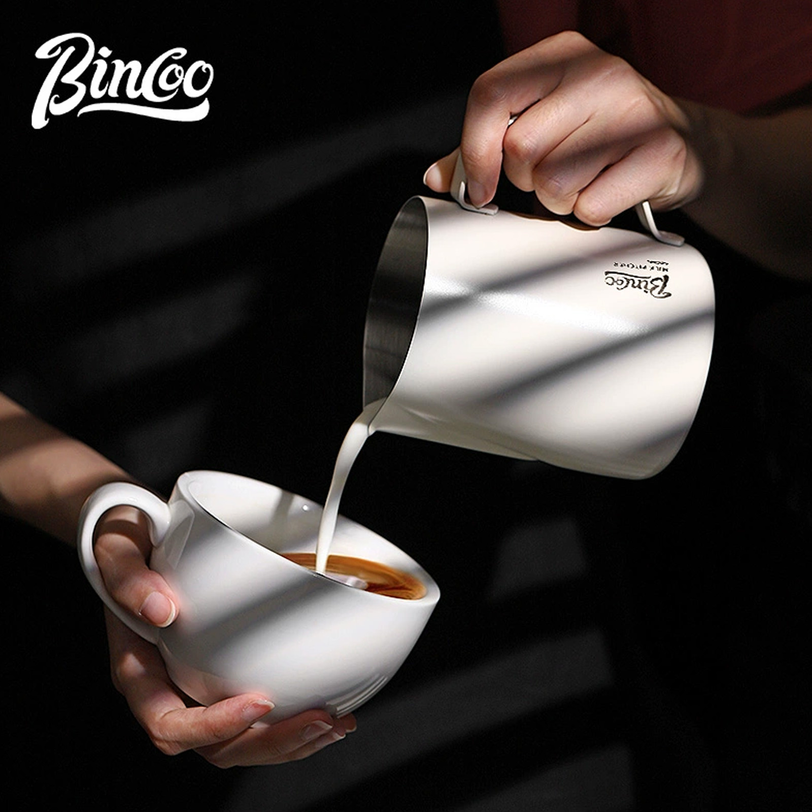 BINCOO 350/600ML Coffee Milk F - огляд і ціна Barista Milk Jug